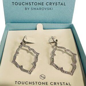 Touchstone Crystal by Swarovski Frame Of Mind Earrings